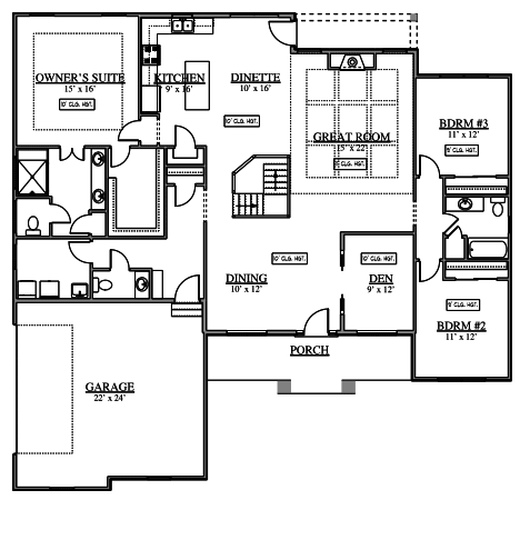 Hartford Model Floorplan