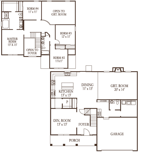 Wilmington Model Floorplan